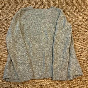 open back sweater